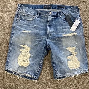 PacSun Men's Skinny Jean Shorts 100% Cotton 34